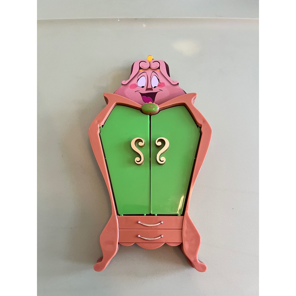 Kidkraft Disney Beauty and the Beast Madame de la Grande Bouche Wardrobe Brown